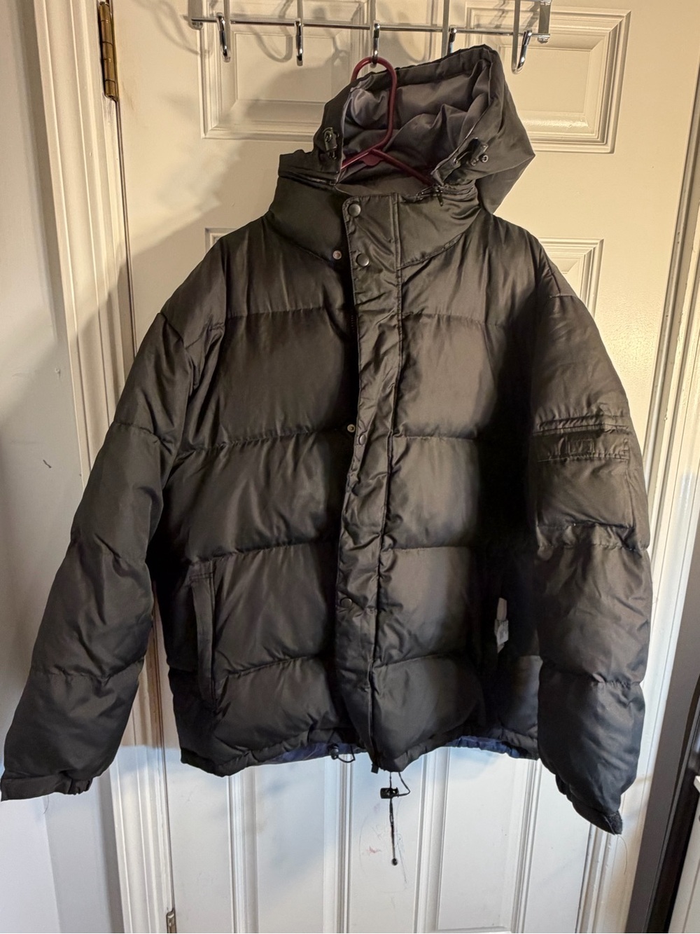 Alyx Black Quilted Down Puffer Jacket with Hood